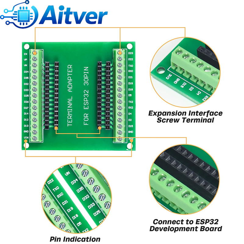 ESP32 30PIN Expansion Board +  - Esp32 Uart Module review and price