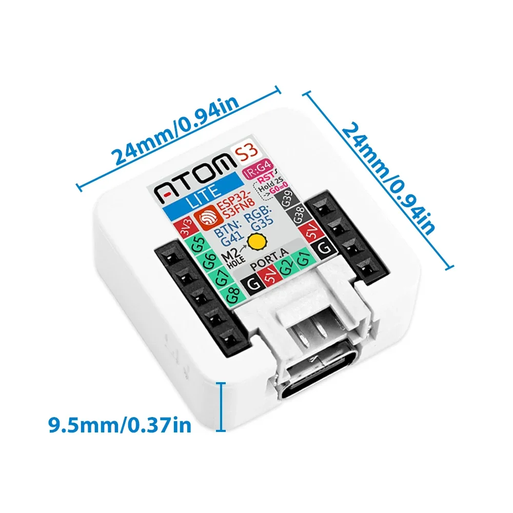 M5Stack AtomS3-Lite ESP32-S3 D - Espressif Esp32 review and price