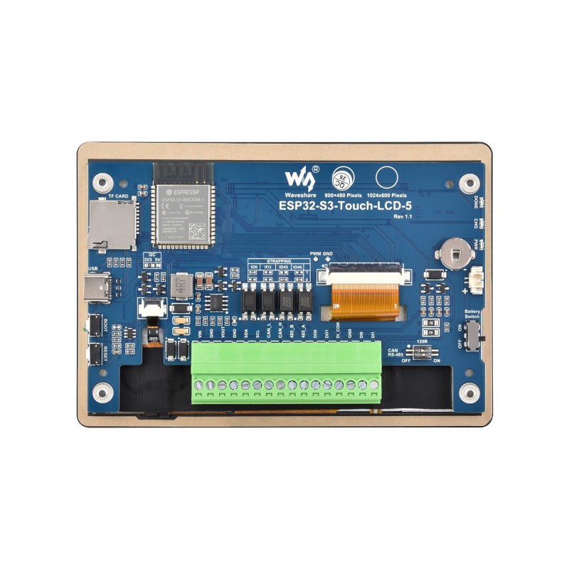 Waveshare ESP32-S3-Touch-LCD-5 - Esp32 review and price