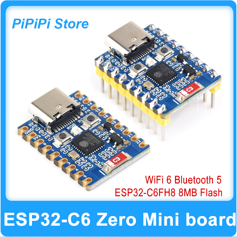 ESP32-C6 Zero Super Mini Devel - Espressif Esp32 review and price