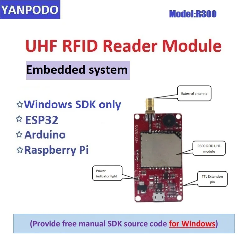 R300 UHF RFID Reader Module fo - Esp32 Uart Module review and price