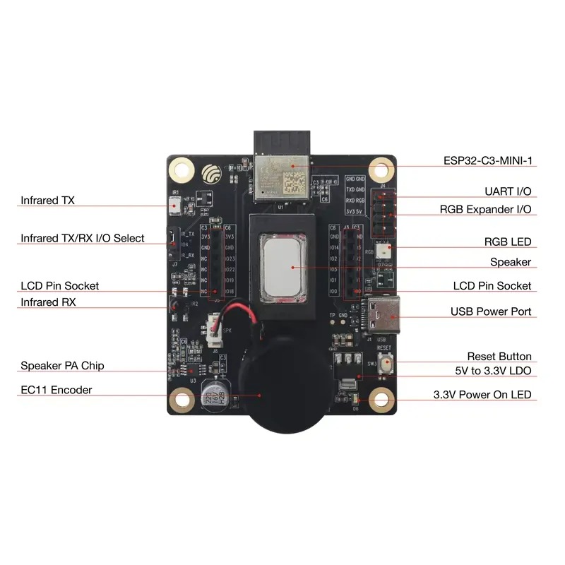 ESP32-C3-LCDkit Development Bo - Esp32 C3 review and price