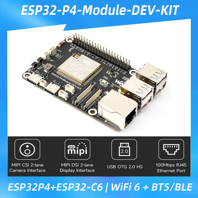 ESP32-P4 + ESP32-C6 Developmen - Esp32 P4 review and price