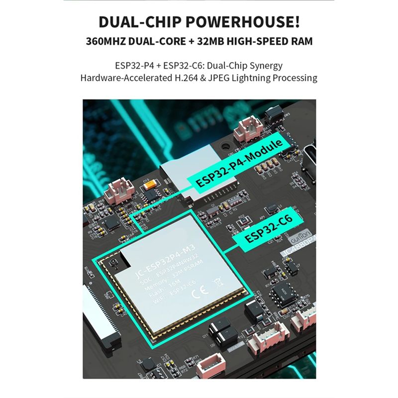 B68C ESP32 P4 Development Boar - Esp32 P4 review and price