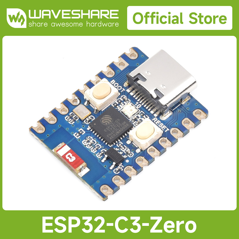 Waveshare ESP32-C3 Zero Mini D - Esp32 C3 review and price