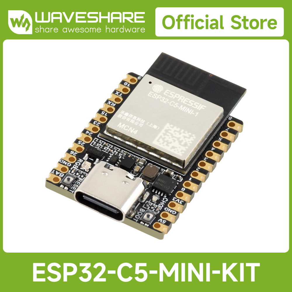Waveshare ESP32-C5 Mini Dual-b - Esp32 Development Board review and price